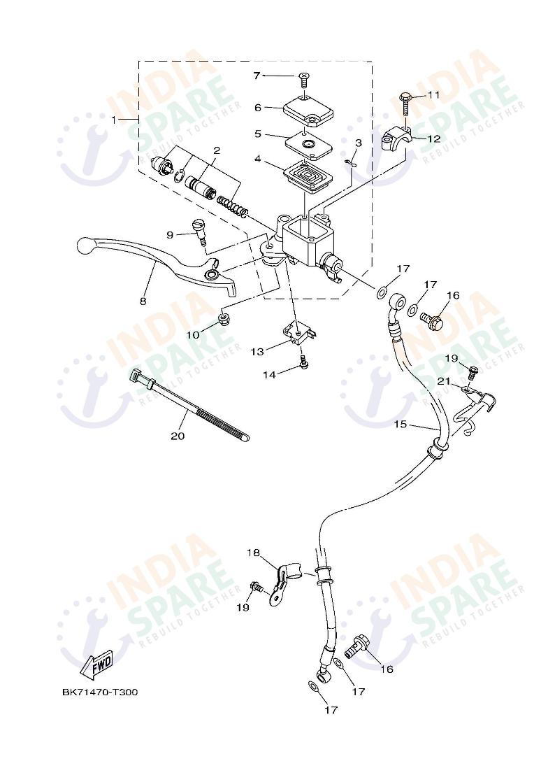 FRONT MASTER CYLINDER